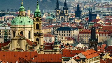 Prague City Centre 100 towers